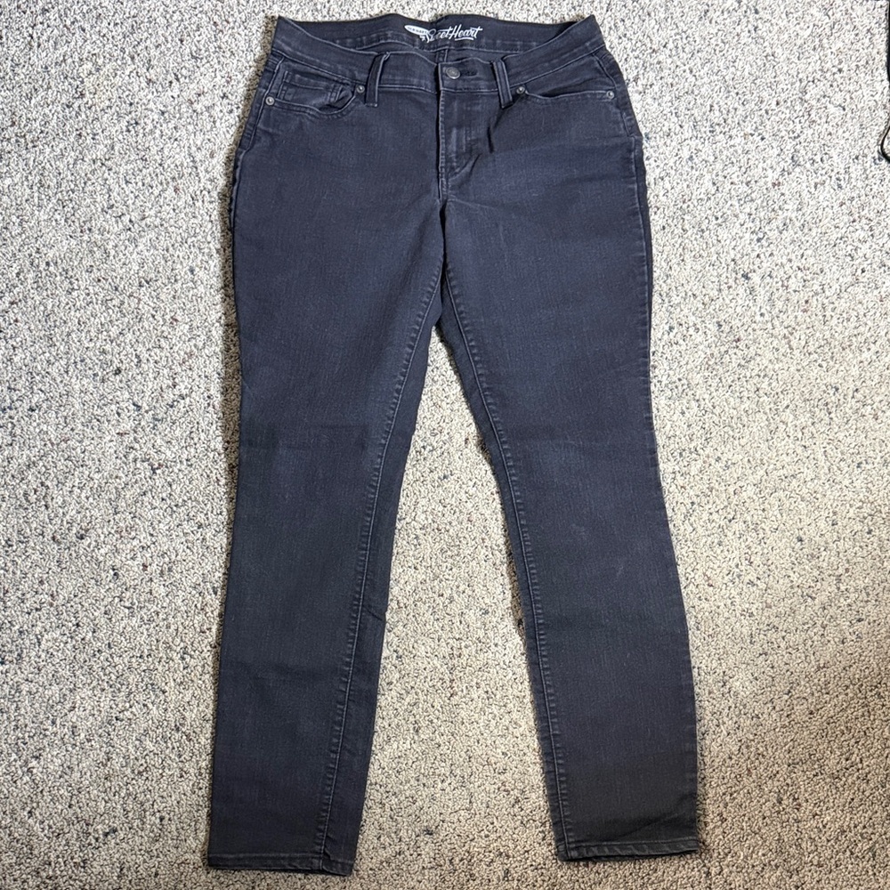 Old Navy Black The Sweetheart Jeans Sz 8